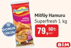SUPERFRESH MİLFÖY HAMURU 1 KG